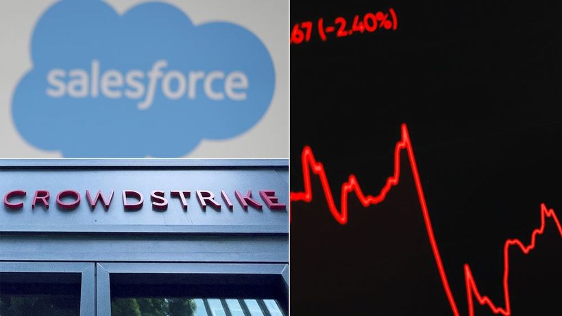 Crowdstrike mjukvara cybersäkerhet NYSE