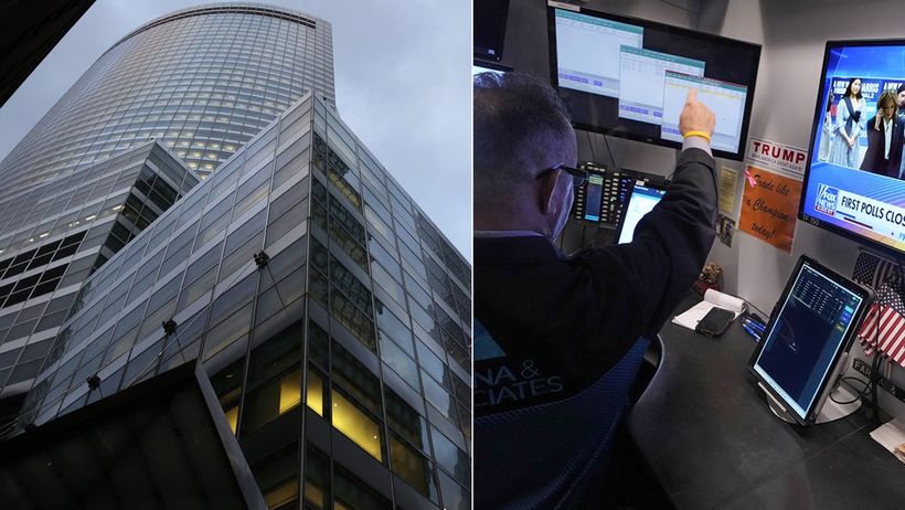 Goldman Sachs huvudkontor, handel på Wall Street