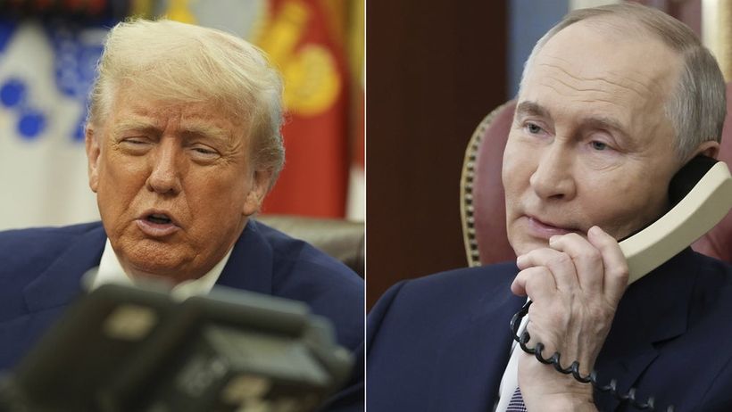 Donald Trump Vladimir Putin telefonsamtal