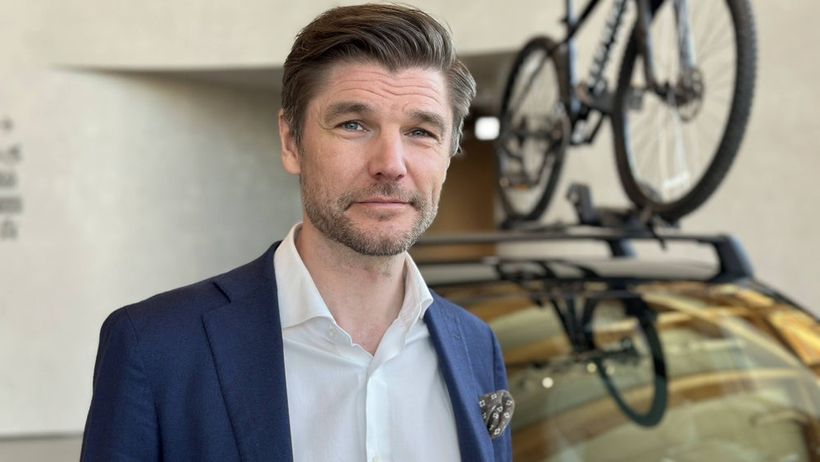 Fredrik Hansson, finanschef (CFO) på Volvo Cars i Göteborg.