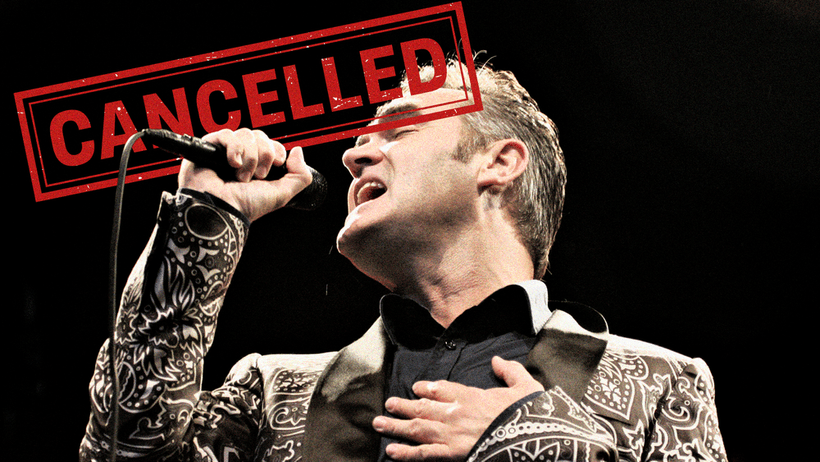 Morrissey inställd konsert 