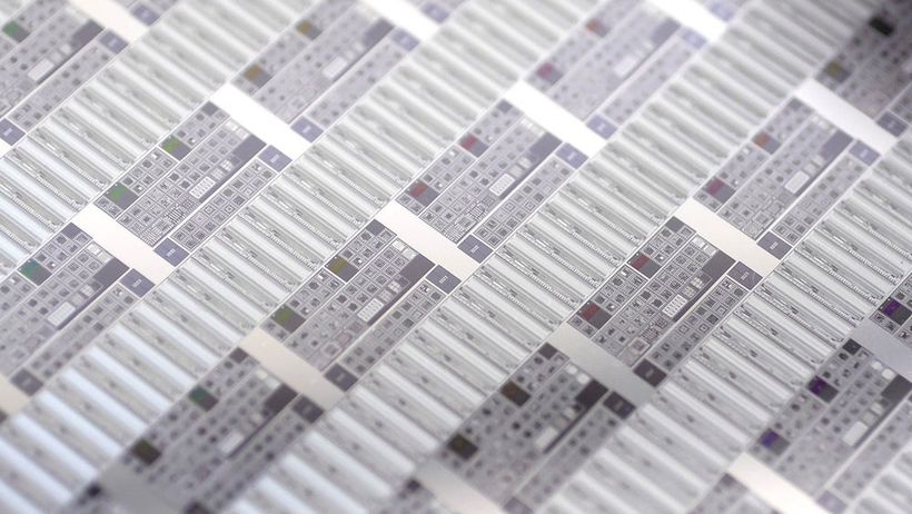 Halvledare semiconductor chip