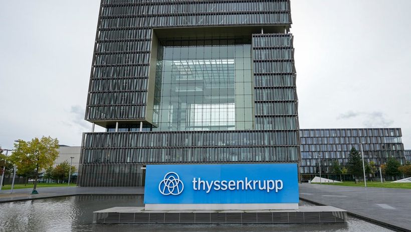 Tyska industrikonglomeratet Thyssenkrupp.