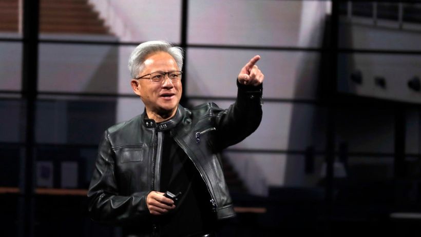 Nvidias vd Jensen Huang. 
