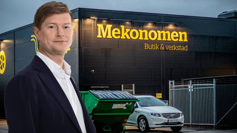 Mekonomen puff, Peter Hedlund.