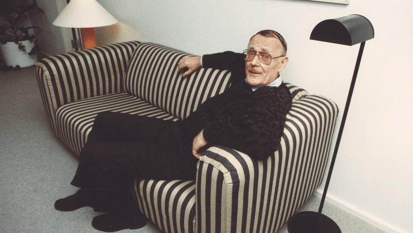 1988
Ingvar Kamprad i Ikeaklassikern Klippan.
