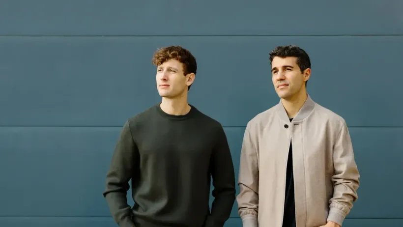 Winston Weinberg och Gabe Pereyra, grundare till det amerikanska AI-bolaget Harvey.