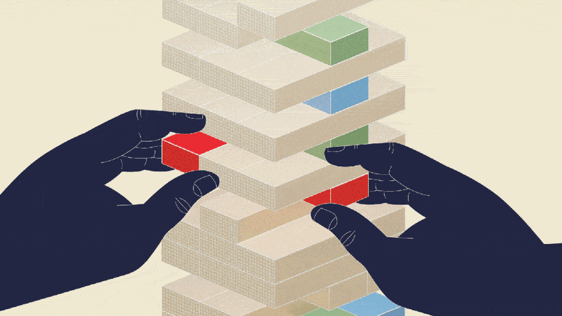 kapplaklossar illustration