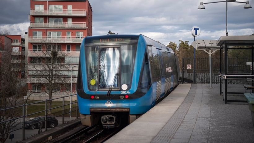 Tunnelbana Stockholm.