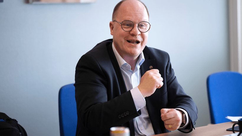 Klas Forsström, Munters vd. 