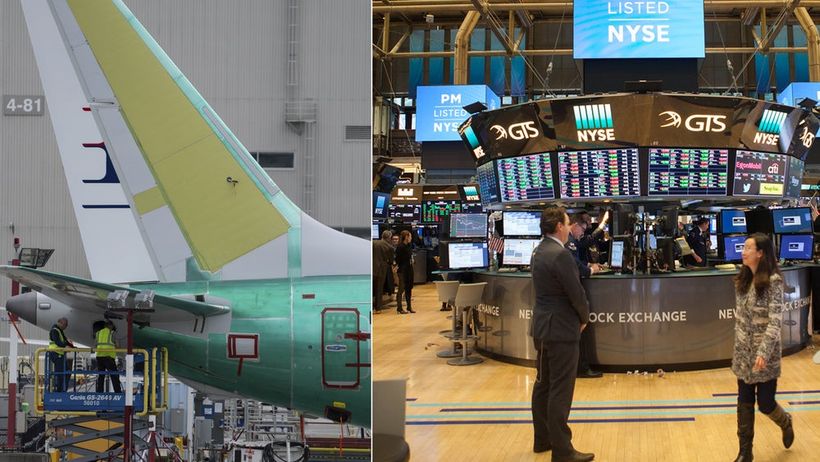 NYSE Boeing Wall Street New York börs