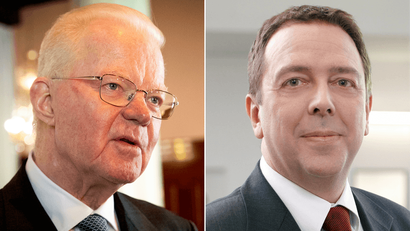 Fredrik Lundberg och Jan Gurander