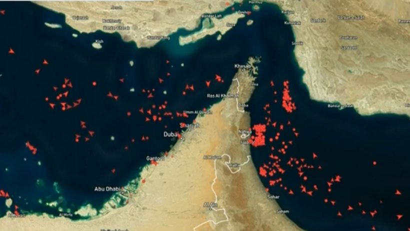 Fartygstrafik Hormuz