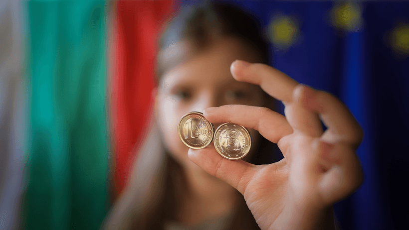 Bulgarien byter till euron.