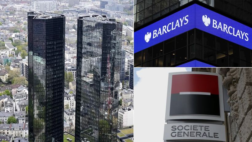 Deutsche Bank, Barclays, Societe Generale