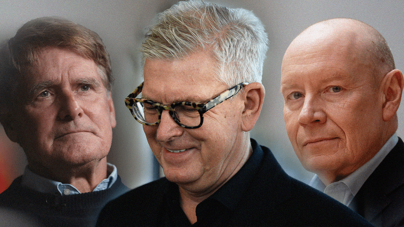 Börje Ekholm Christer Gardell och Söderfjell