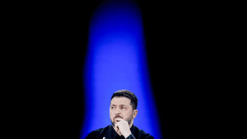 Ukrainas president Volodymyr Zelenskyj