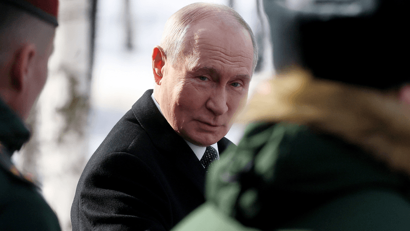Rysslands president Vladimir Putin.