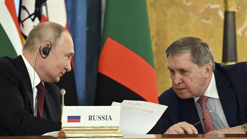 Vladimir Putin Jurij Usjakov