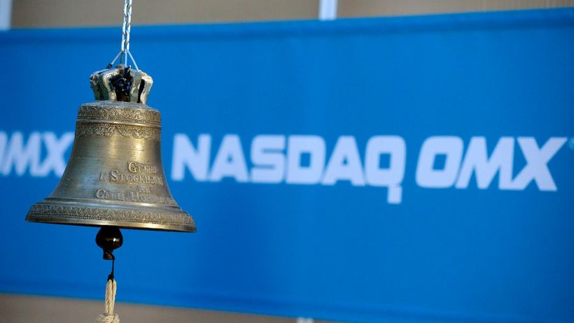 Börsen. Stockholm. Klocka.