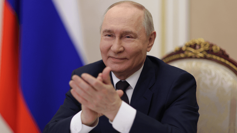 Rysslands president Vladimir Putin.