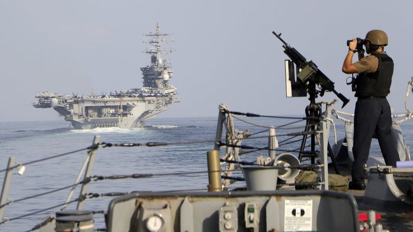 USS Dwight D Eisenhower, Hormuzsundet, 2023