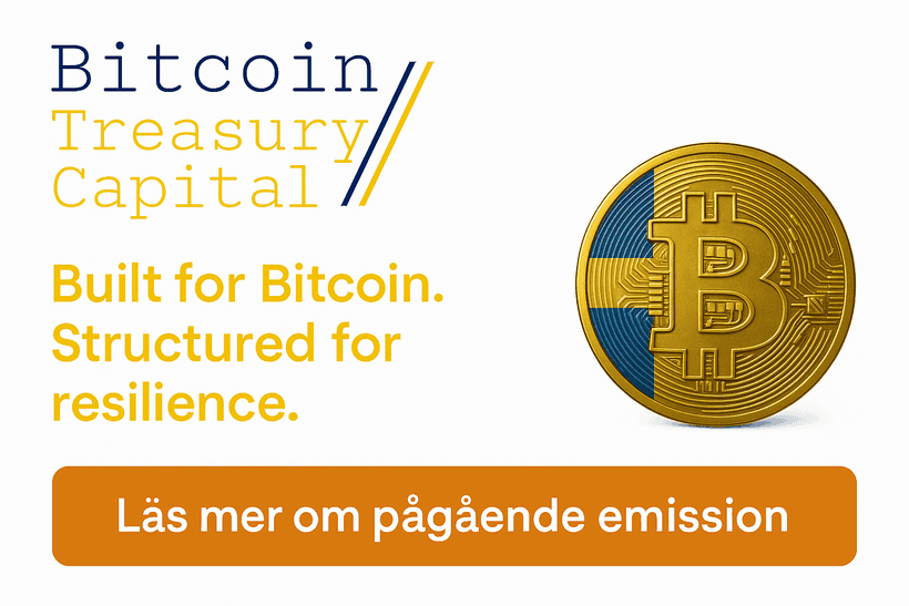 Bitcoin Treasury Capitals emission