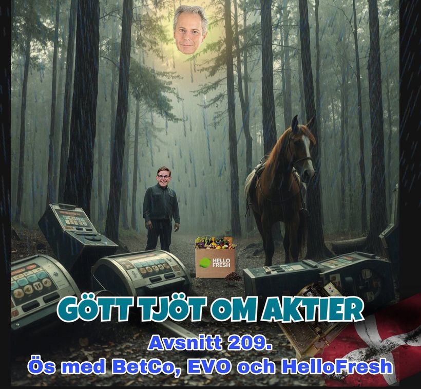 Avsnitt 209. Ös med BetCo, EVO och Hellofresh