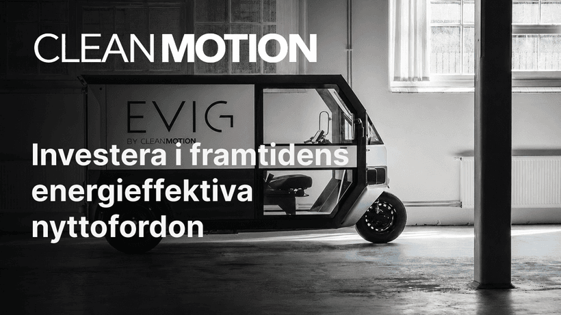Clean Motion tar sikte på kommersiellt genombrott inom solladdad stadsmobilitet