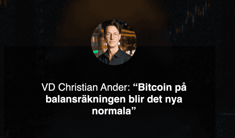 VD-intervju med Christian Ander på Goobit