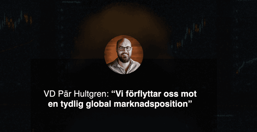 VD-intervju med Pär Hultgren på Gold Town Games