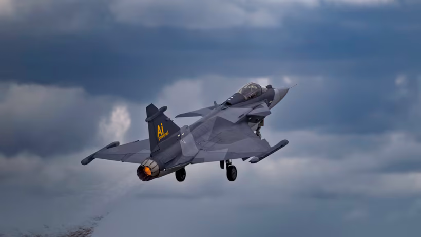 Här strider Saabs AI-pilot: ”Vi suddar ut gränserna”