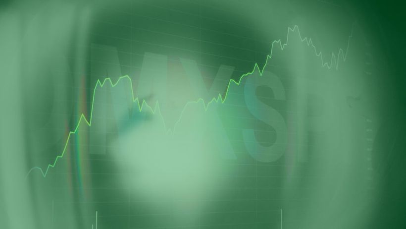 Nasdaq grönt upp grön börsen börs graf infront toppar klättrar volatil stockholmsbörsen genre