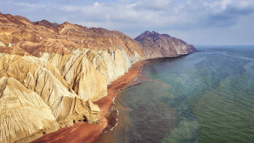Hormuzsundet kust Iran