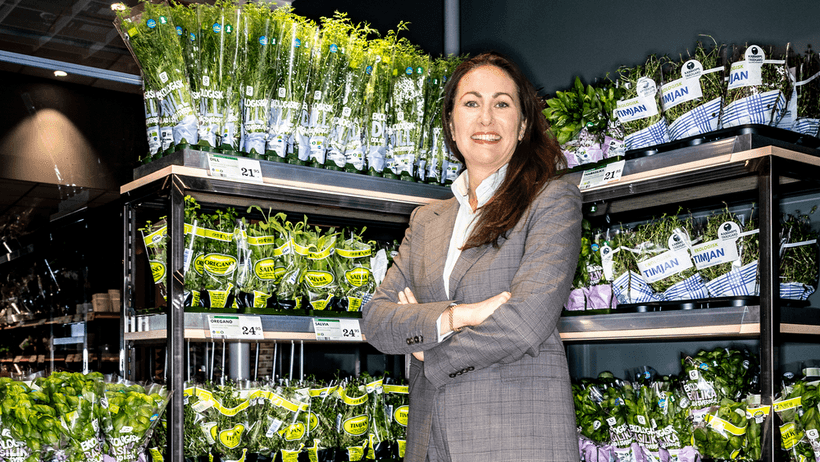 Axfood vd Simone Margulies 2026 januari stockholm i butik willys hemköp