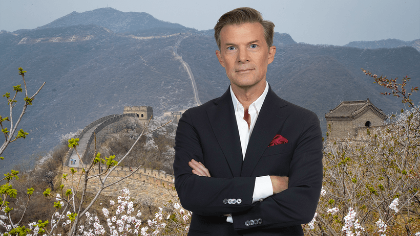 Johan Norberg Kinesiska muren kina