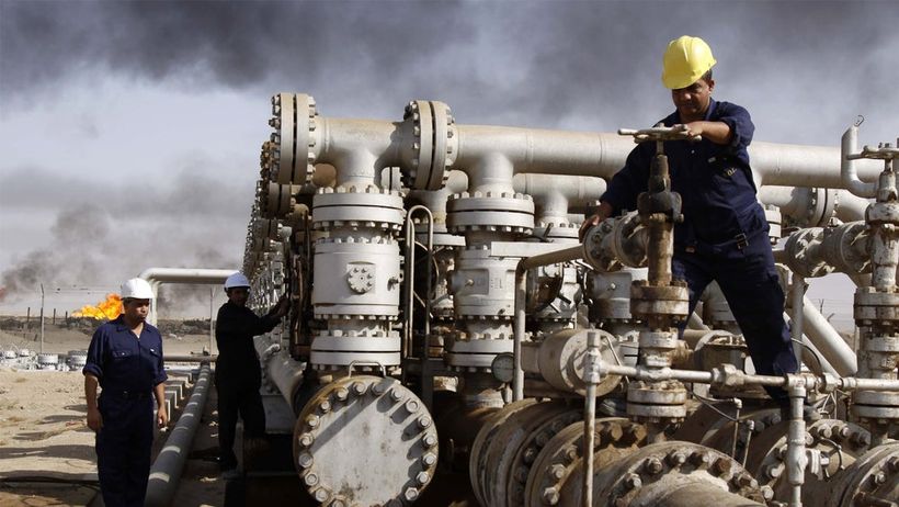 Irak Oljeproduktion West Qurna 2 olja