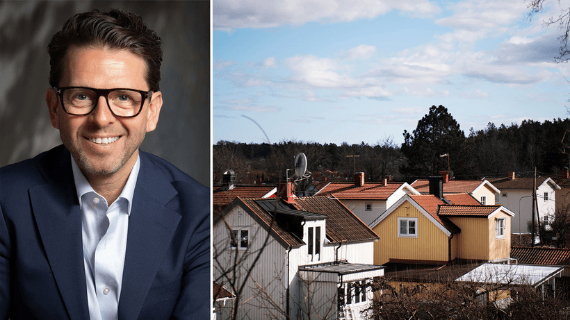 Daniel Lundberg är vd på SkandiaMäklarna.