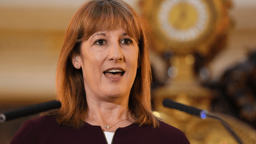 Storbritanniens finansminister Rachel Reeves