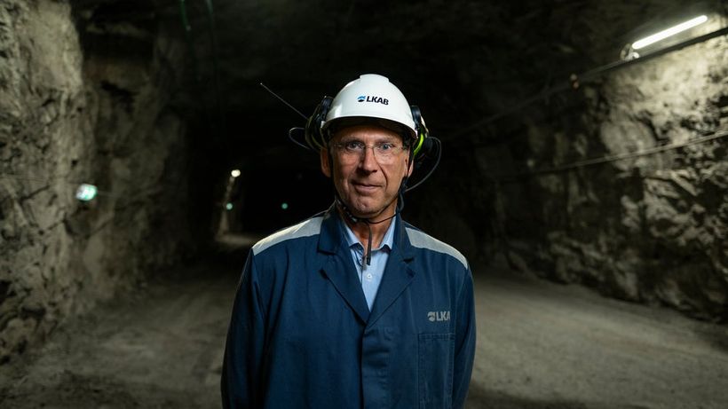 LKAB:s avgående vd Jan Moström. 