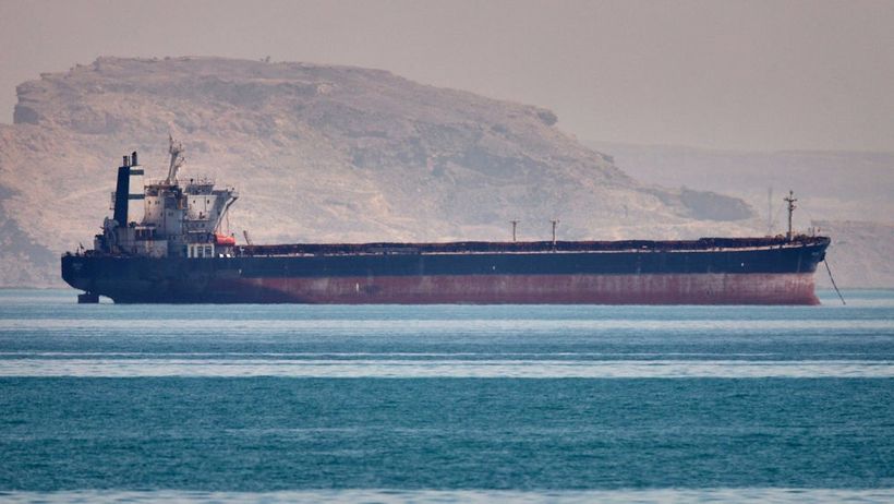 Hormuzsundet
A bulk cargo ship sits at anchor in the Strait of Hormuz off Bandar Abbas, Iran, Saturday, May 2, 2026.(Amirhosein Khorgooi/ISNA via AP) XEM108