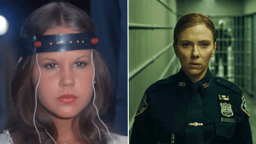 Linda Blair i Exorcisten II: kättaren och Scarlett Johansson i The exorcist: martyrs.
