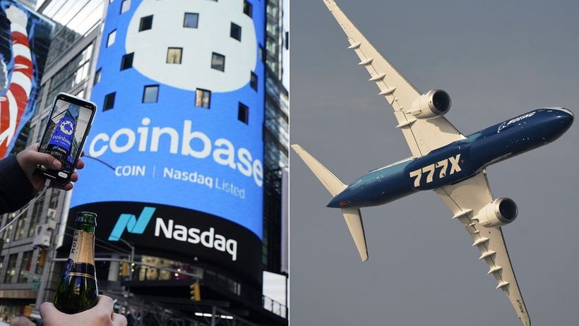 Boeing Coinbase Nasdaq