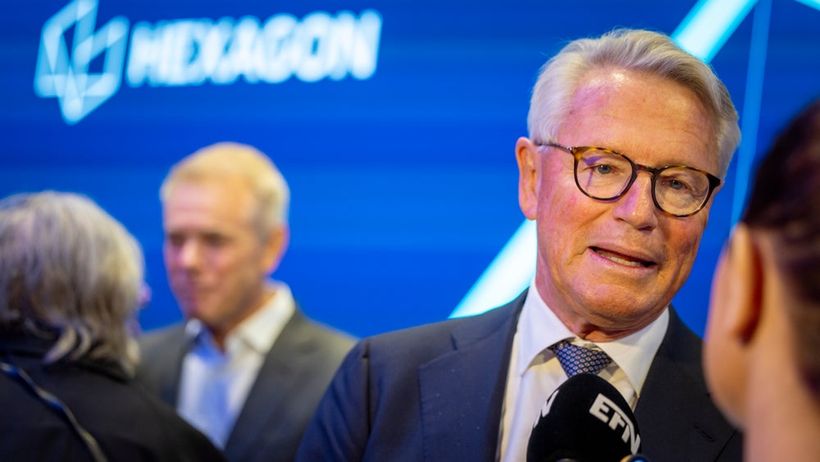 Björn Rosengren, ordförande för Hexagon.