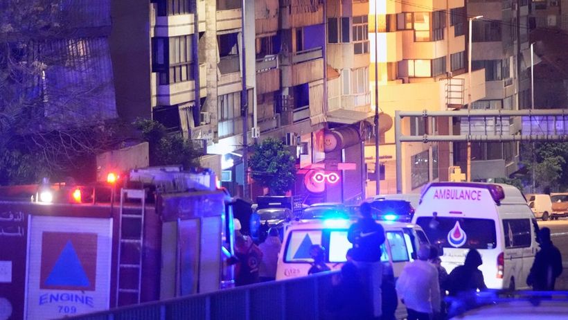 Explosion i centrala Beirut 12 mars