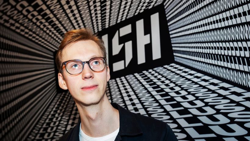 Max Junestrand, vd och grundare av Legora, under techmässan Slush 2025. 