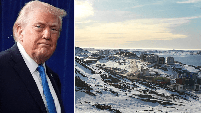 Donald Trump och Grönland.