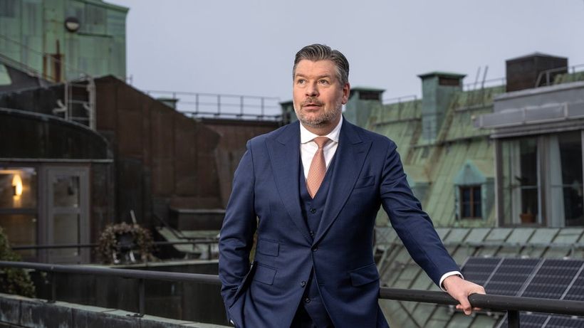 Johan Torgeby, vd på SEB.