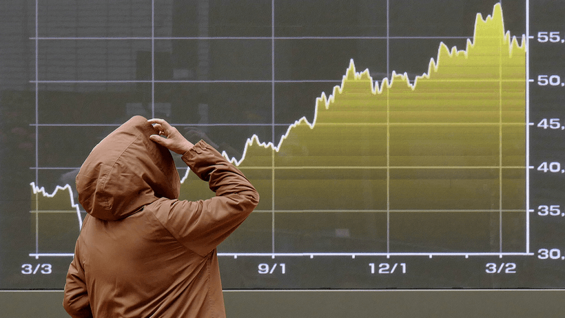 Börs, Asien, Tokyo.