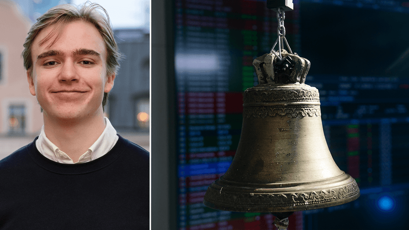 Jacob Stjernberg börs börsnotering notering Ipo klocka nasdaq